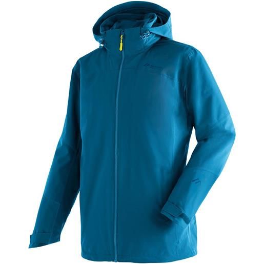 Maier Sports ribut m full zip rain jacket blu s / regular uomo
