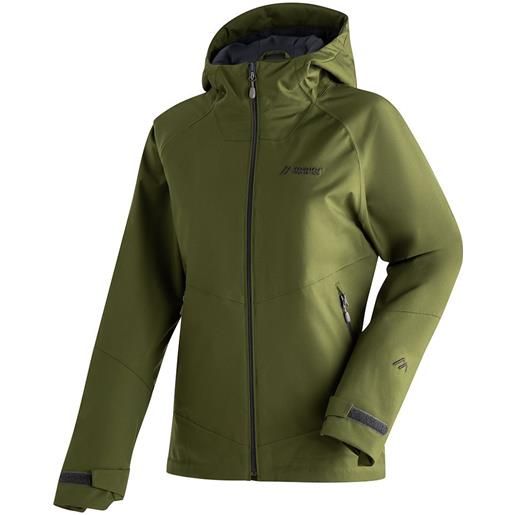 Maier Sports solo tipo w full zip rain jacket verde s donna