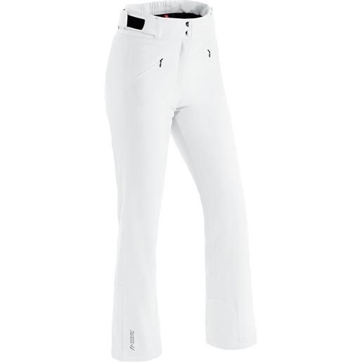 Maier Sports allissia slim pants bianco xs / short donna