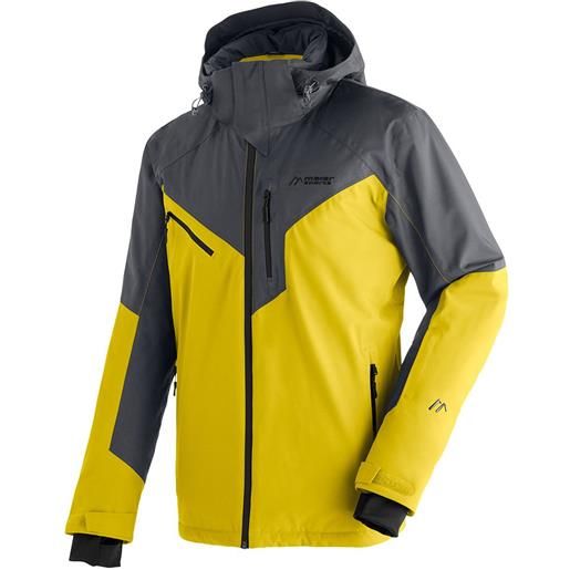 Maier Sports waterproof touring pajares jacket giallo, grigio s / short uomo