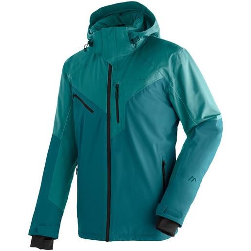 Maier Sports waterproof touring pajares jacket verde, blu s / short uomo