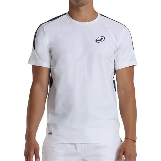 Bullpadel niue short sleeve t-shirt bianco m uomo