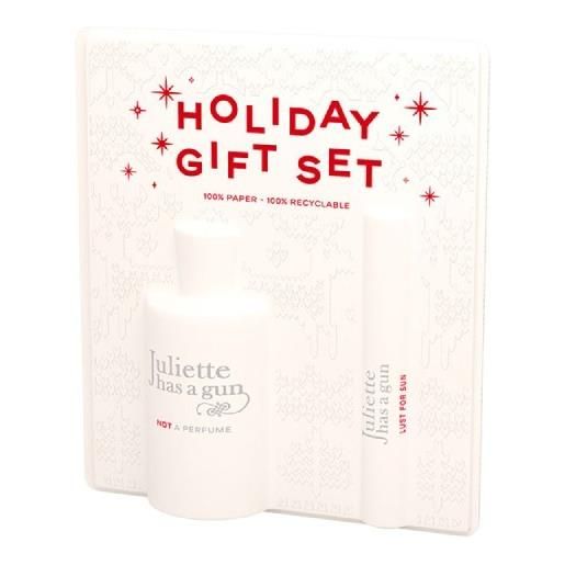 JULIETTE HAS A GUN holiday gift set - not a perfume eau de parfum 100 ml + lust for sun eau de parfum 7,5 ml