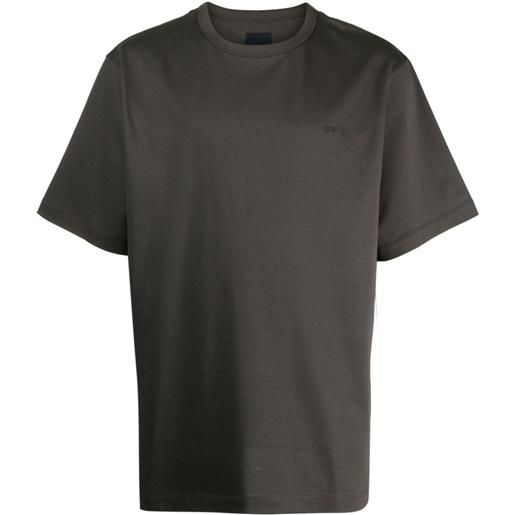 Juun.J t-shirt con stampa grafica - grigio