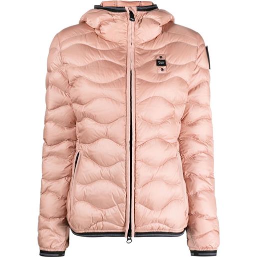 Blauer giacca camelia trapuntata - rosa