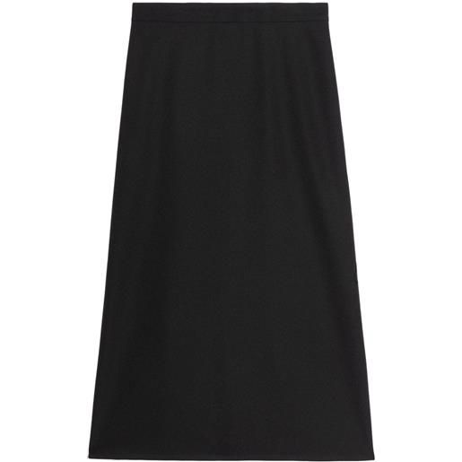Balenciaga minigonna svasata - nero