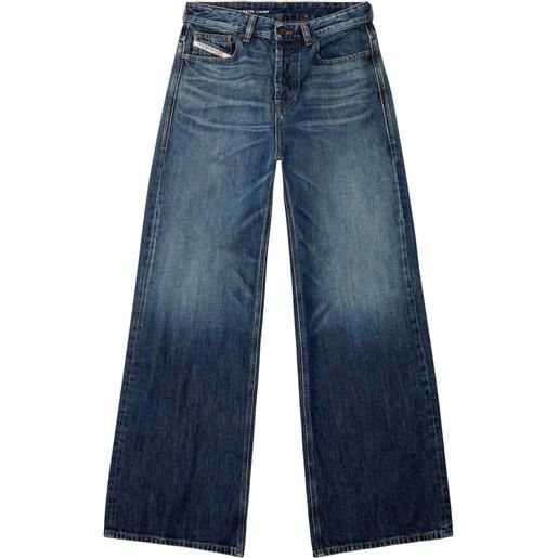 Diesel d-sire 1996 low-rise wide-leg jeans - blu