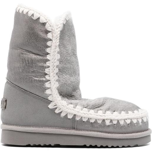 Mou eskimo 24 leather boots - grigio