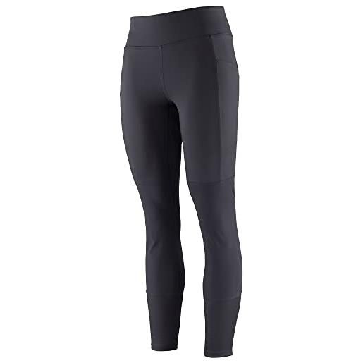 Patagonia w's pack out hike tights pantaloni, black, l donna