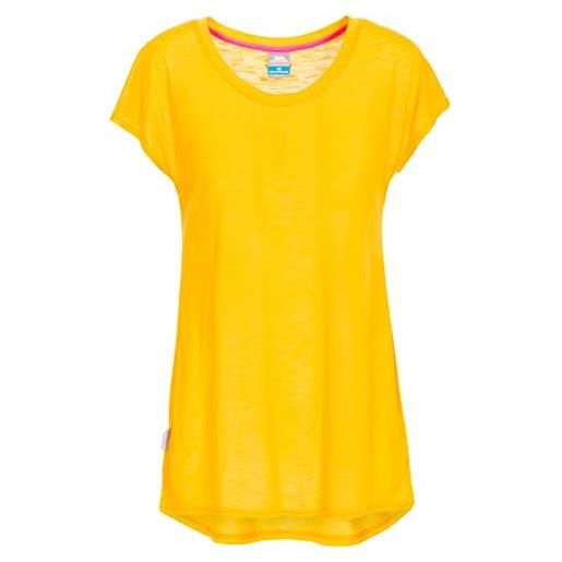 Trespass nado, t-shirt quick dry donna, arancione (clementina), xs