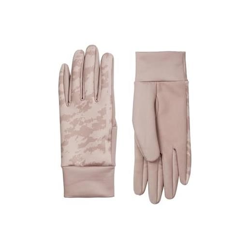 SEALSKINZ ryston, guanti da donna in nano-pile idrorepellente per il freddo invernale, stampa skinz, rosa, xl
