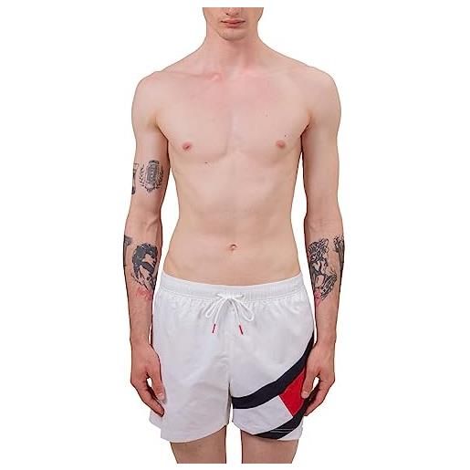 Tommy Hilfiger - shorts mare uomo con banda flag - taglia m