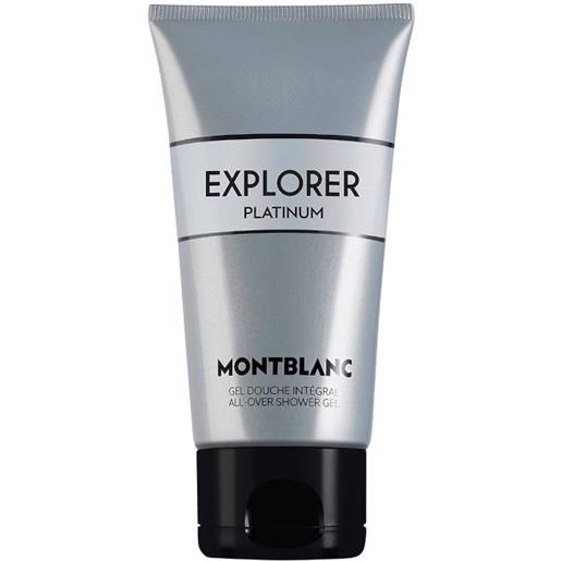 Mont blanc explorer platinum doccia 150ml