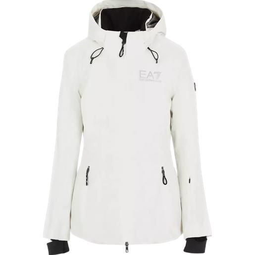 EA7 Emporio Armani giacca da sci ea7 6rtg08 tncjz donna bianco