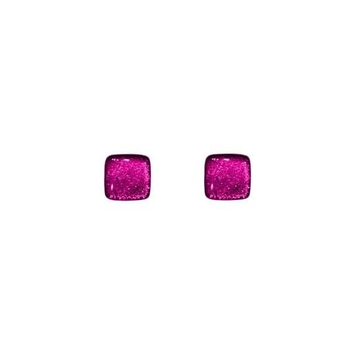 Ellen Kvam Jewelry stud earrings sterling silver pink