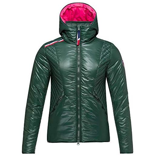 Rossignol verglas hood jacket, giacca donna, bordeaux, s