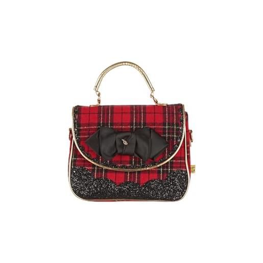 Irregular Choice bonnie bow, borsa a tracolla donna, rosso, medium