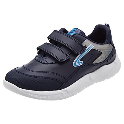 Pablosky 287924 scarpe da ginnastica basse, bambino, blu, 24 eu