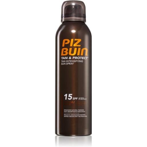 Piz buin tan & protect tan intensifying sun spray spf 15