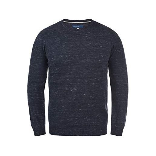 b BLEND blend adrian maglione pullover maglieria da uomo, taglia: m, colore: dark navy (194013)