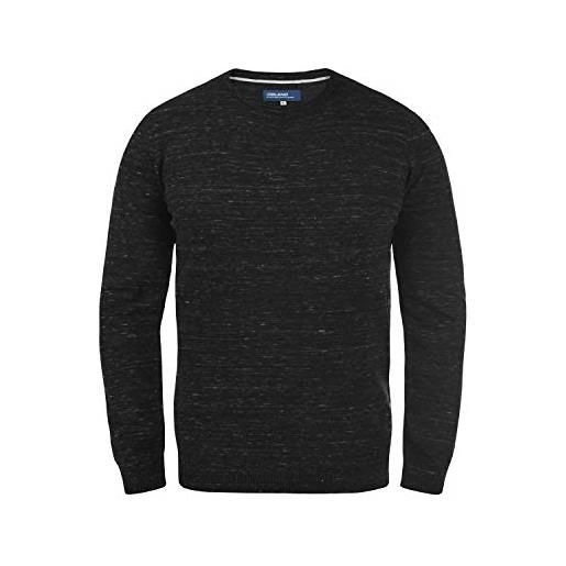b BLEND blend adrian maglione pullover maglieria da uomo, taglia: m, colore: dark denim (194118)