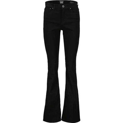 GUESS pantaloni flare in velluto stretch donna