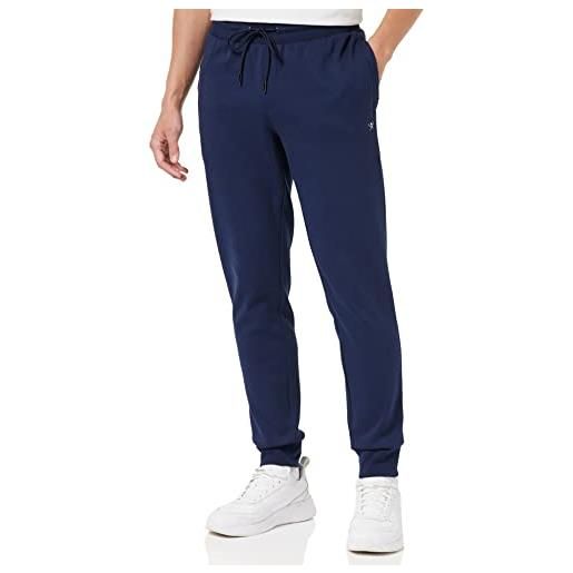 Hackett London refined jogger, pantaloni casual, uomo, navy blazer, s