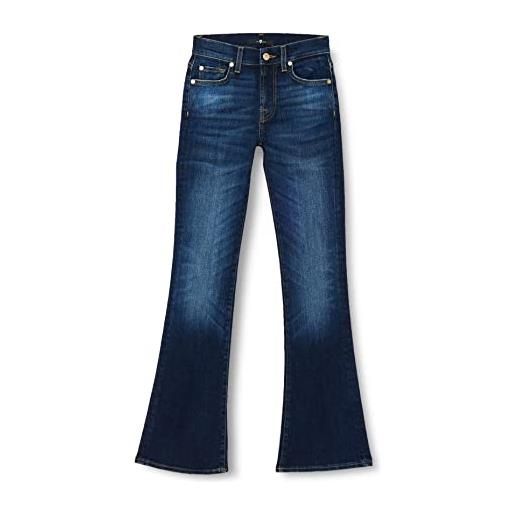 7 For All Mankind jsbt44a0bo jeans, blu scuro, 24w donna