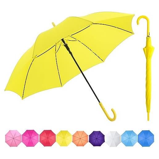 BP SUNNY ombrello donna elegante e resistente - apertura automatica con un solo tocco, leggero, protezione uv upf 50+, lunghezza 89 cm, lunghezza dell'arco 130 cm, peso 450 g (viola-b)