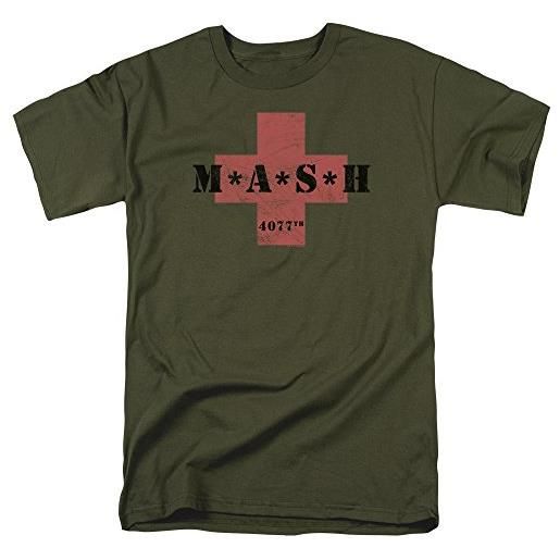 HAODI mash mash cross s s adulto 18 1 verde militare, nero , m