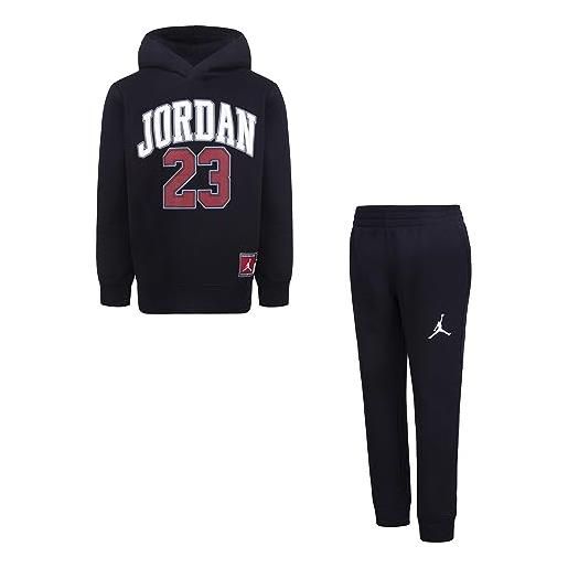 Nike jordan tuta da bambini jersey pack nera taglia 2-3 a codice 85c651-023