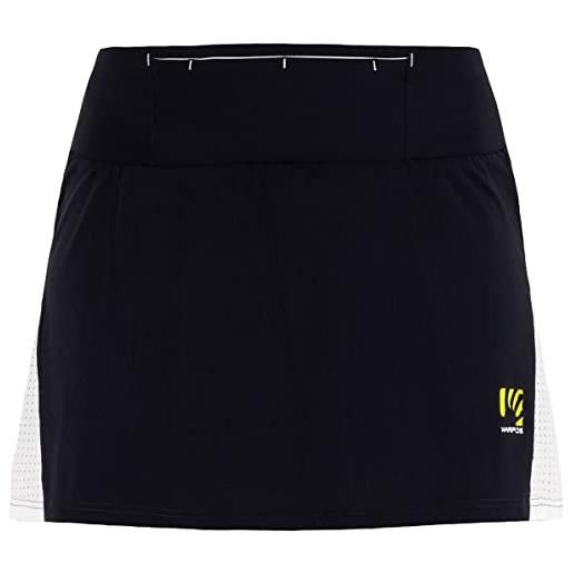 KARPOS 2500836-070 lavaredo run skirt pantaloncini donna black/white taglia m