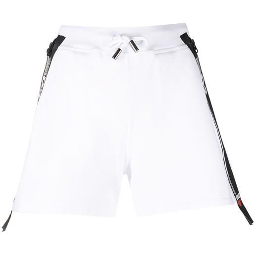Dsquared2 shorts con stampa - bianco