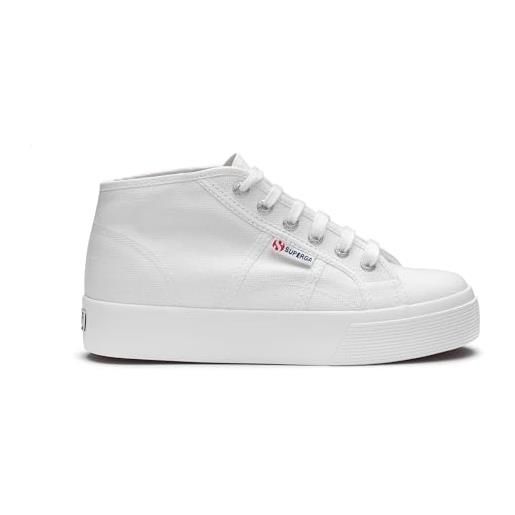 SUPERGA 2578 cotu, sneaker, unisex - adulto, bianco (white 901), 46 eu