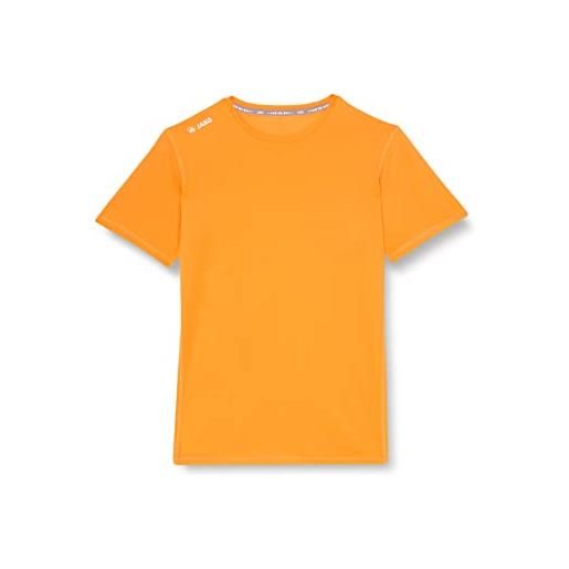 JAKO maglietta da uomo run 2.0, uomo, t-shirt, 6175, arancione fluo, 3xl