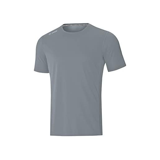 JAKO maglietta da uomo run 2.0, uomo, t-shirt, 6175, grigio pietra, m