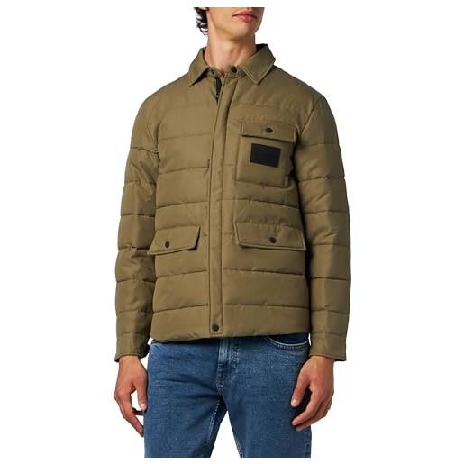 REPLAY m8352, giacca trapuntata uomo, verde (army green 235), xl
