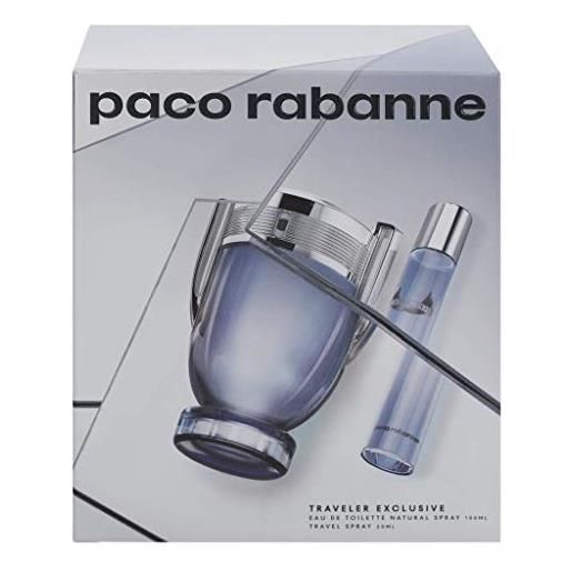 Paco Rabanne invictus edt vapo 100 ml+ vp 20 ml - 120 mililitros (3349668571819)