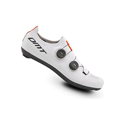 DMT kr0, scarpe da ciclismo su strada unisex, bianco, 37