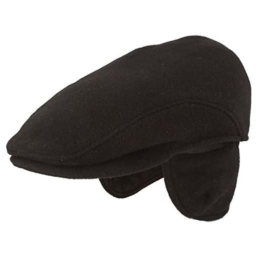 Hut Breiter breiter berretto da uomo con paraorecchie cappellino basco sscozzese impermeabile e pieghevole berretto piatto delicato sulla pelle e comodo, grigio 61
