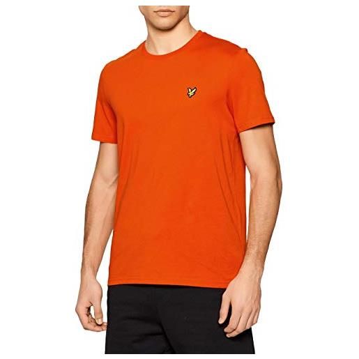 Lyle & Scott plain t-shirt - burnt orange-s