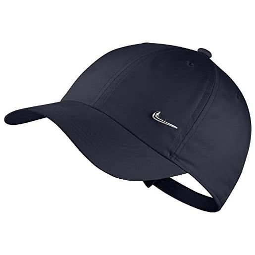 Nike jacke legend 2.3, cappello per bambini, unisex blu (ossidiana/argento metallizzato), 31