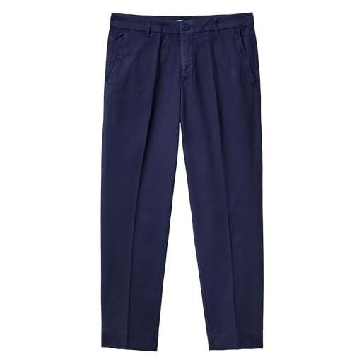 United Colors of Benetton pantalone 4cdr558r5, blu 252, 44 donna