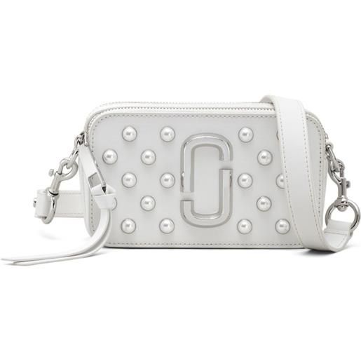 Marc Jacobs borsa a tracolla the pearl snapshot - bianco