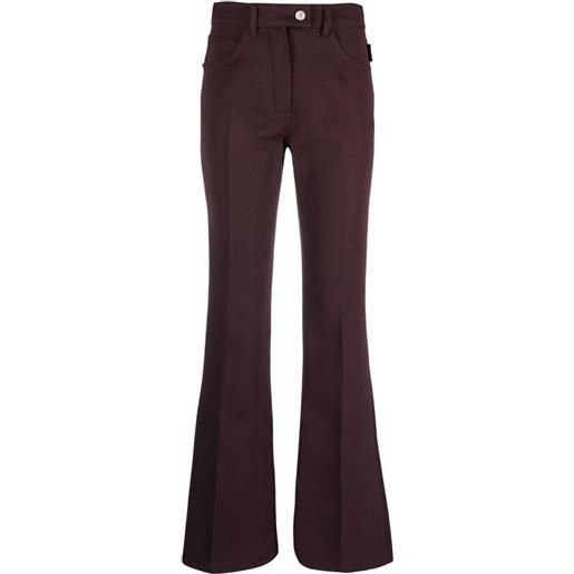 Courrèges pantaloni svasati anni '70 - rosso