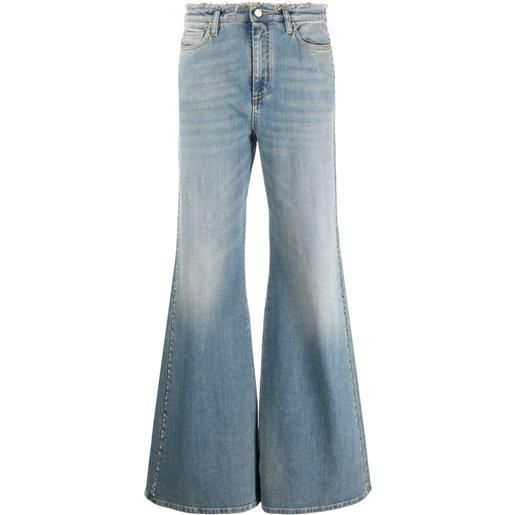 Dorothee Schumacher jeans svasati crop - blu