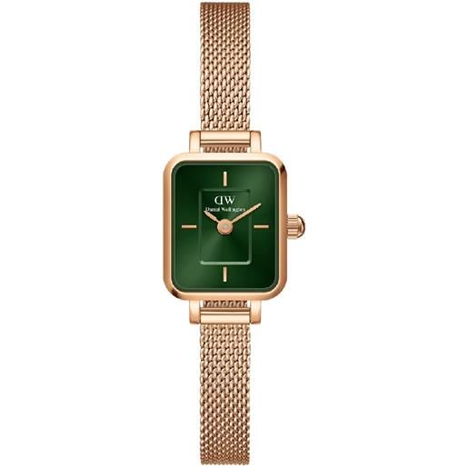 Daniel Wellington orologio quadro mini melrose emerald Daniel Wellington donna