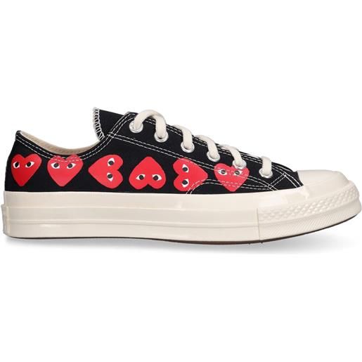 COMME DES GARÇONS PLAY sneakers play converse in cotone 20mm