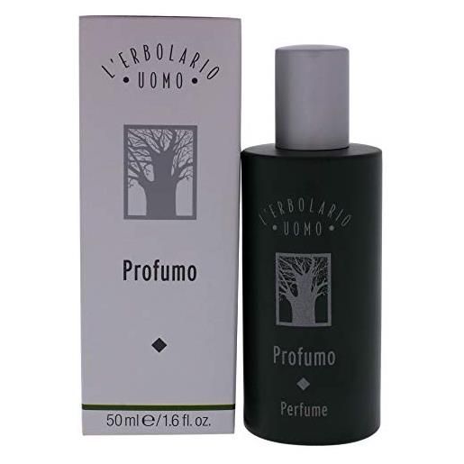L'Erbolario profumo uomo, fragranza maschile dalle note fresche e tonificanti, eau de parfum uomo, formato 50 ml