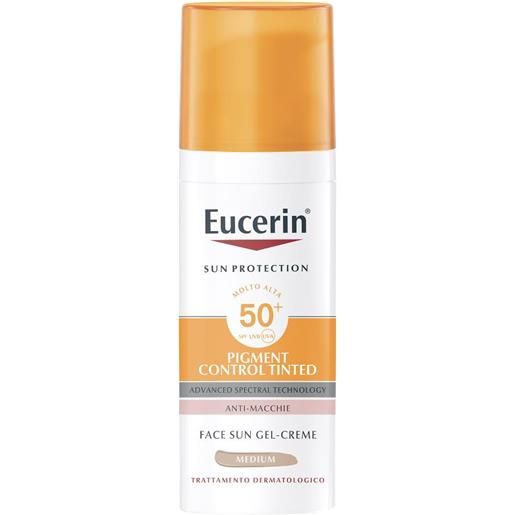 BEIERSDORF SpA eucerin sun pigment control tinted gel-crème with spf50+ medium